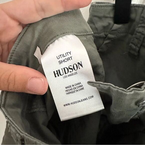Hudson Women’s Utility Short Green Size 27 - Picture 7 of 10